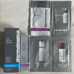 Dermalogica deluxe size and travel pack